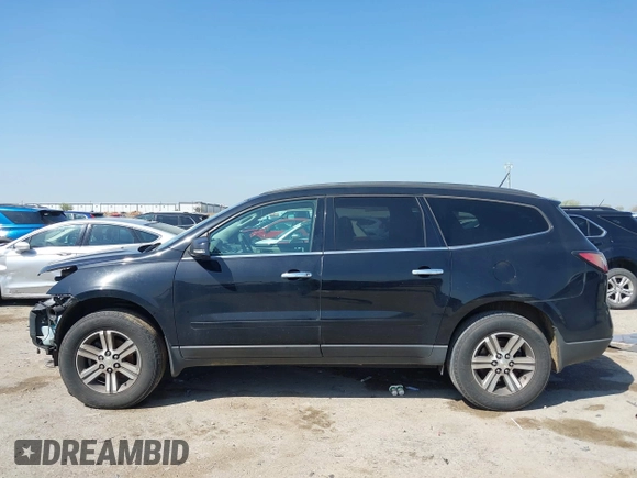 2017 Chevrolet Traverse LT with VIN 1GNKRGKD2HJ271453, listed as a IAAI auction lot 41843130 with 136,711 mi miles and . Bid and sale history available at DreamBid. Image 15.