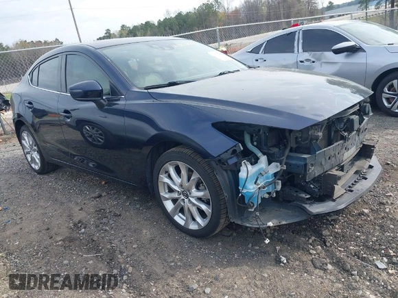 2015 Mazda 3 S Grand Touring with VIN JM1BM1W37F1255297, listed as a IAAI auction lot 41836467 with 145,361 mi miles and . Bid and sale history available at DreamBid. Image 1.