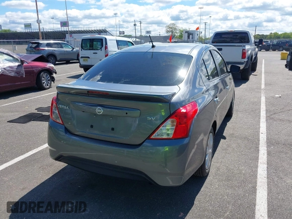 2019 Nissan Versa SV with VIN 3N1CN7AP6KL872565, listed as a IAAI auction lot 42194591 with 86,504 mi miles and . Bid and sale history available at DreamBid. Image 4.