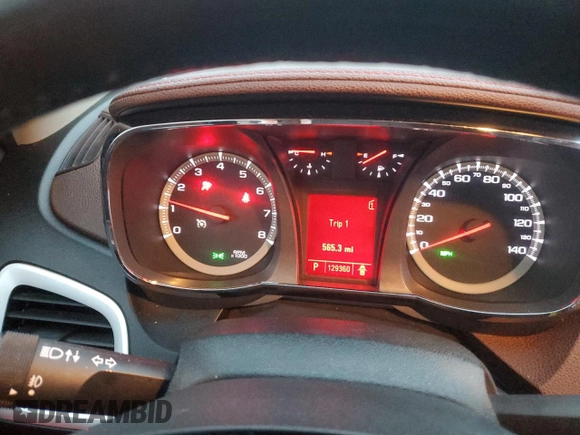 2010 GMC Terrain SLT-2 with VIN 2CTFLHEYXA6409554, listed as a Copart auction lot 86381454 with 129,360 mi miles and Clean Title. Bid and sale history available at carsss.com. Image 9.