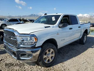 2023 Ram 2500 Big Horn with VIN 3C6UR5DL0PG537618, listed as a Copart auction lot 53723845 with 11,889 mi miles and Salvage Title. Bid and sale history available at carsss.com. Image 1.
