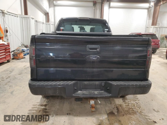 2013 Ford F-150 XL with VIN 1FTFX1EFXDFD26755, listed as a Copart auction lot 49045485 with 122,854 mi miles and Clean Title. Bid and sale history available at DreamBid. Image 6.