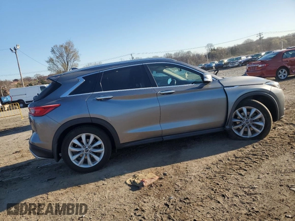 2019 Infiniti QX50 Essential with VIN 3PCAJ5M39KF117065, listed as a Copart auction lot 50702595 with 95,899 mi miles and Salvage title. Bid and sale history available at DreamBid. Image 3.