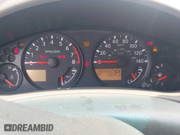 2011 Nissan Frontier Pro-4X with VIN 1N6AD0EV8BC434100, listed as a IAAI auction lot 42745419 with 264,222 mi miles and . Bid and sale history available at DreamBid. Image 7.