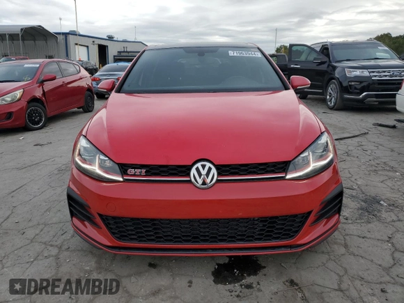 2019 Volkswagen Golf GTI S with VIN 3VW6T7AU6KM013022, listed as a Copart auction lot 71963944 with 109,148 mi miles and Salvage Title. Bid and sale history available at carsss.com. Image 5.