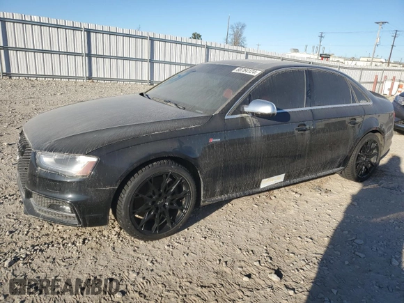 2014 Audi S4 Premium Plus with VIN WAUBGAFL8EA060280, listed as a Copart auction lot 68764124 with 97,868 mi miles and Clean Title. Bid and sale history available at carsss.com. Image 1.