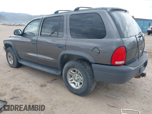 2003 Dodge Durango Sport with VIN 1D4HS38N33F573493, listed as a IAAI auction lot 42362568 with 183,288 mi miles and . Bid and sale history available at DreamBid. Image 3.