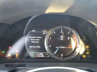 2022 Lexus ES 350 F Sport with VIN 58AGZ1B17NU114906, listed as a Copart auction lot 88810935 with 27,967 mi miles and Salvage title. Bid and sale history available at DreamBid. Image 9.