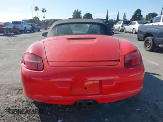 2008 Porsche Boxster S with VIN WP0CB29858U730258, listed as a IAAI auction lot 41718569 with 209,434 mi miles. Bid and sale history available at carsss.com. Image 16.