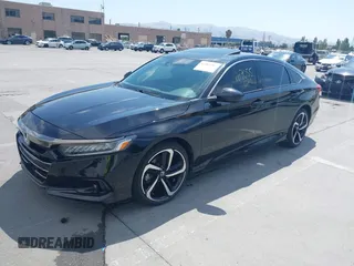 2021 Honda Accord Sport with VIN 1HGCV2F32MA010896, listed as a IAAI auction lot 42461207 with 44,902 mi miles and . Bid and sale history available at DreamBid. Image 16.