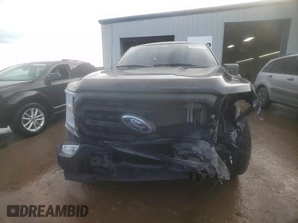 2022 Ford F-150 XL with VIN 1FTMF1E58NKE24645, listed as a Copart auction lot 42051515 with 43,429 mi miles and Salvage Title. Bid and sale history available at DreamBid. Image 13.