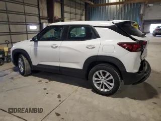 2022 Chevrolet TrailBlazer LS with VIN KL79MMS28NB087270, listed as a Copart auction lot 53254505 with 49,575 mi miles and Salvage Title. Bid and sale history available at DreamBid. Image 2.
