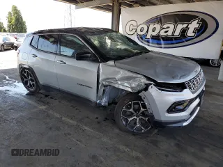 2025 Jeep Compass Limited с VIN 3C4NJDCN2ST546323, выставлен на аукционе Copart как лот 62909375 с пробегом 5 151 миль миль и На запчасти • Non repairable. История ставок и продаж доступна на DreamBid. Изображение 4.