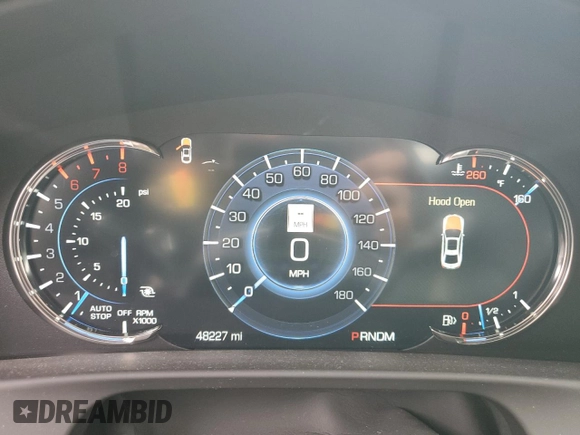 2018 Cadillac CT6 Sport AWD z VIN 1G6KP5R68JU129433, wystawiony jako Copart lot #65860664 z przebiegiem 48 227 mil mil oraz Szkoda całkowita • Salvage title. Historia ofert i sprzedaży dostępna na DreamBid. Obrazek 9.