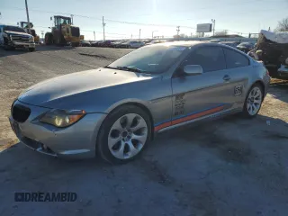 2006 BMW 6 Series 650Ci with VIN WBAEH13476CR49326, listed as a Copart auction lot 86166654 with 120,872 mi miles and Clean Title. Bid and sale history available at carsss.com. Image 1.