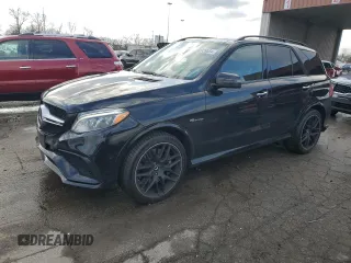 2016 Mercedes-Benz M ML 63 AMG with VIN 4JGDA7EBXGA701808, listed as a Copart auction lot 83039554 with 90,116 mi miles and Salvage Title. Bid and sale history available at carsss.com. Image 1.