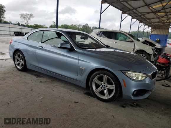 2014 BMW 4 Series 428i with VIN WBA3V7C52EJ872726, listed as a Copart auction lot 59609535 with 144,900 mi miles and Clean title. Bid and sale history available at DreamBid. Image 4.