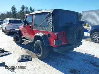 2005 Jeep Wrangler Unlimited with VIN 1J4FA44S05P375941, listed as a IAAI auction lot 41420299 with 138,859 mi miles. Bid and sale history available at carsss.com. Image 3.
