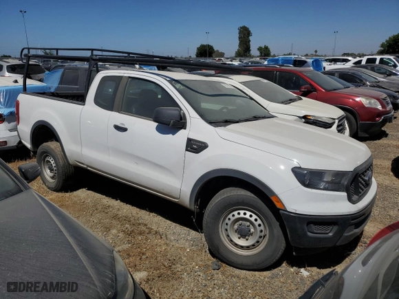 2021 Ford Ranger XL with VIN 1FTER1EH8MLD57785, listed as a Copart auction lot 51019514 with 96,091 mi miles and Salvage Title. Bid and sale history available at carsss.com. Image 4.