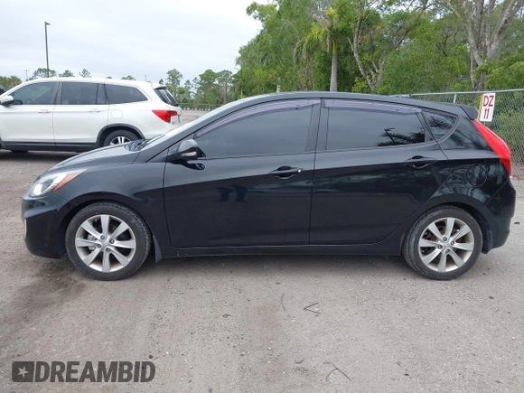 2013 Hyundai Accent SE with VIN KMHCU5AE8DU109616, listed as a IAAI auction lot 42051364 with 96,739 mi miles. Bid and sale history available at carsss.com. Image 15.