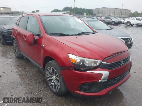 2016 Mitsubishi Outlander Sport 2.0 ES with VIN JA4AP3AU7GZ064880, listed as a IAAI auction lot 42109895 with 245,906 mi miles. Bid and sale history available at carsss.com. Image 1.
