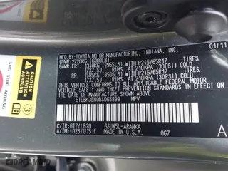 2011 Toyota Highlander with VIN 5TDBK3EH0BS065899, listed as a IAAI auction lot 41281584 with 177,497 mi miles. Bid and sale history available at carsss.com. Image 9.