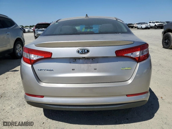 2012 Kia Optima Hybrid with VIN KNAGM4AD5C5016548, listed as a Copart auction lot 53672375 with 140,833 mi miles and Clean Title. Bid and sale history available at carsss.com. Image 6.