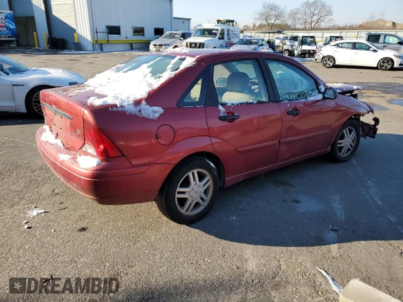 2003 Ford Focus SE with VIN 1FAFP34P43W202202, listed as a Copart auction lot 41998815 with Not Provided miles and Salvage Title. Bid and sale history available at carsss.com. Image 3.