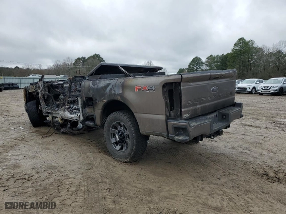 2023 Ford Super Duty F-250 SRW XL with VIN 1FT8W2BT3PED82459, listed as a Copart auction lot 86643714 with 0 mi miles and Salvage Title. Bid and sale history available at carsss.com. Image 2.