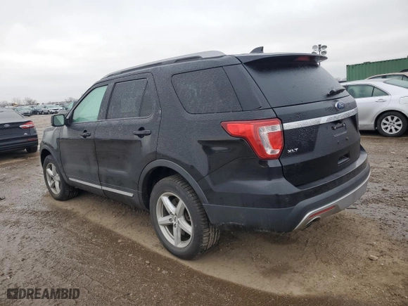 2017 Ford Explorer XLT with VIN 1FM5K8DH0HGD84004, listed as a Copart auction lot 44126095 with 94,116 mi miles and Salvage Title. Bid and sale history available at carsss.com. Image 2.