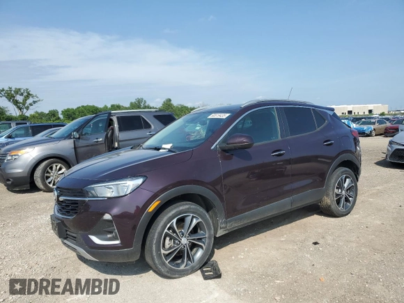 2020 Buick Encore GX Select with VIN KL4MMESL6LB097153, listed as a Copart auction lot 60819435 with 55,715 mi miles and Salvage title. Bid and sale history available at DreamBid. Image 1.