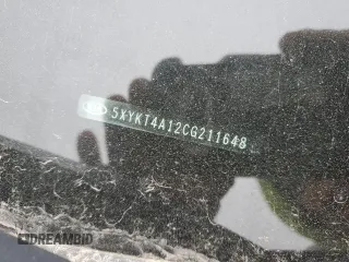 2012 Kia Sorento LX with VIN 5XYKT4A12CG211648, listed as a Copart auction lot 45023025 with 110,491 mi miles and Salvage Title. Bid and sale history available at DreamBid. Image 15.