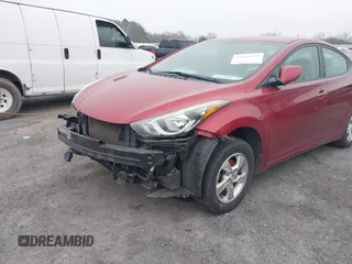 2015 Hyundai Elantra SE with VIN 5NPDH4AE4FH581879, listed as a IAAI auction lot 41468138 with 116,296 mi miles. Bid and sale history available at carsss.com. Image 6.