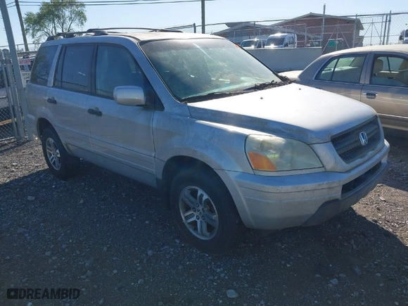 2003 Honda Pilot EX with VIN 2HKYF18683H566060, listed as a IAAI auction lot 42019115 with 182,256 mi miles. Bid and sale history available at carsss.com. Image 1.