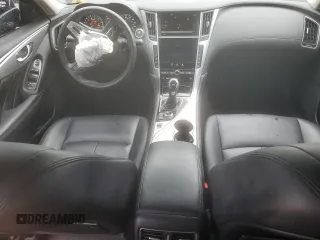 2020 Infiniti Q50 Luxe with VIN JN1EV7AR0LM253719, listed as a Copart auction lot 70259344 with 50,958 mi miles and Salvage title. Bid and sale history available at DreamBid. Image 8.