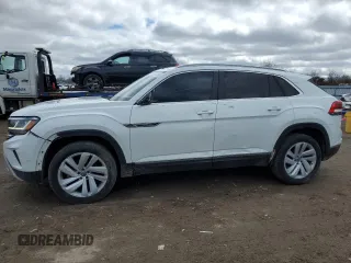 2021 Volkswagen Atlas SEL with VIN 1V2BE2CA6MC235998, listed as a Copart auction lot 52709895 with 85,414 mi miles and Clean title. Bid and sale history available at DreamBid. Image 1.
