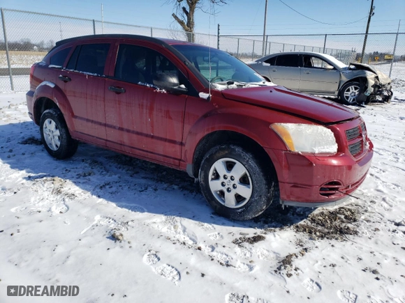 2008 Dodge Caliber SE with VIN 1B3HB28B88D502856, listed as a Copart auction lot 45853265 with 252,530 mi miles and Salvage Title. Bid and sale history available at carsss.com. Image 4.