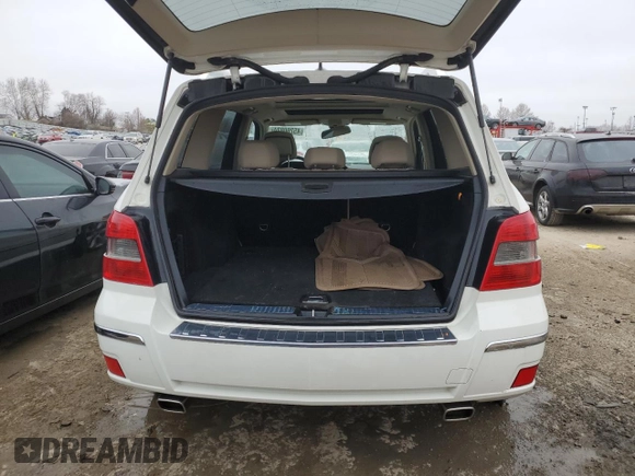 2010 Mercedes-Benz GLK 350 with VIN WDCGG8HB2AF393801, listed as a Copart auction lot 45260824 with 145,047 mi miles and Salvage Title. Bid and sale history available at DreamBid. Image 6.
