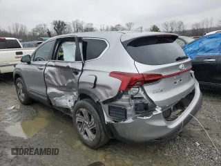 2023 Hyundai Santa Fe SE with VIN 5NMS1DAJ2PH599515, listed as a Copart auction lot 88449505 with 17,781 mi miles and Salvage Title. Bid and sale history available at carsss.com. Image 2.