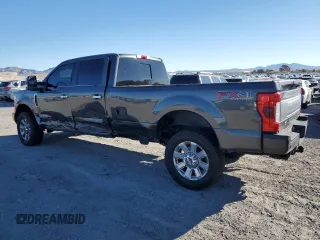 2017 Ford F-350 Platinum with VIN 1FT8W3BT2HEF16434, listed as a Copart auction lot 47240165 with 99,219 mi miles and Salvage Title. Bid and sale history available at DreamBid. Image 2.