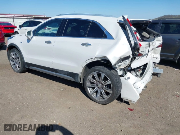 2020 Cadillac XT4 FWD Premium Luxury with VIN 1GYFZCR41LF115094, listed as a IAAI auction lot 41838506 with 70,153 mi miles and . Bid and sale history available at carsss.com. Image 3.