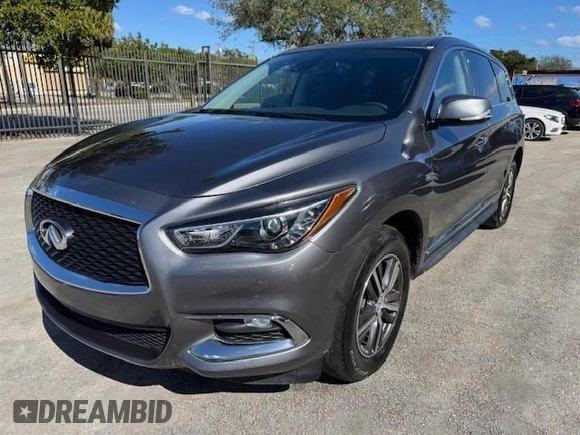 2019 Infiniti QX60 Luxe z VIN 5N1DL0MM2KC519862, wystawiony jako Copart lot #51776885 z przebiegiem 78 760 mil mil oraz Nie do naprawy. Historia ofert i sprzedaży dostępna na DreamBid. Obrazek 1.