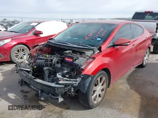 2013 Hyundai Elantra GLS z VIN KMHDH4AE5DU865858, wystawiony jako IAAI lot #41204904 z przebiegiem 79 821 mil mil oraz . Historia ofert i sprzedaży dostępna na DreamBid. Obrazek 2.
