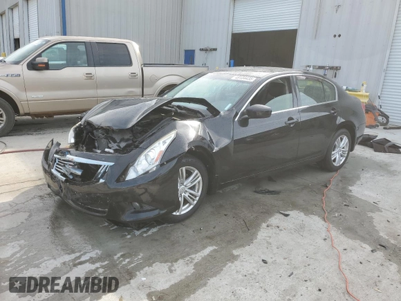 2015 Infiniti Q40 with VIN JN1CV6AR7FM524877, listed as a Copart auction lot 49134435 with 65,059 mi miles and Salvage Title. Bid and sale history available at DreamBid. Image 1.