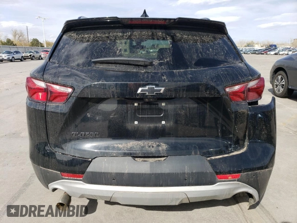 2020 Chevrolet Blazer LT with VIN 3GNKBJRS9LS685617, listed as a Copart auction lot 52412015 with 57,968 mi miles and Salvage title. Bid and sale history available at DreamBid. Image 6.