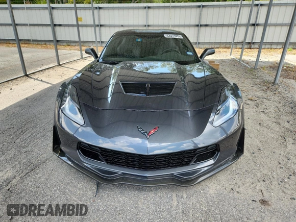 2018 Chevrolet Corvette Z06 1LZ with VIN 1G1YP2D66J5601225, listed as a Copart auction lot 63471035 with 37,067 mi miles and Clean title. Bid and sale history available at DreamBid. Image 5.