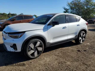 2023 Volvo C40 Recharge Pure Electric Ultimate with VIN YV4ED3GM8P2061029, listed as a Copart auction lot 74699694 with 13,362 mi miles and Salvage Title. Bid and sale history available at carsss.com. Image 1.