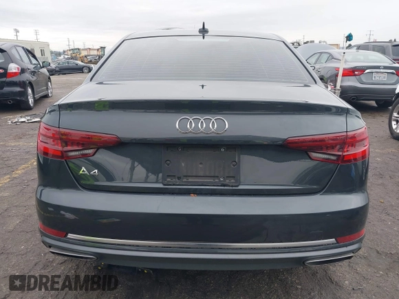 2019 Audi A4 Premium z VIN WAUGMAF44KA060327, wystawiony jako IAAI lot #41757099 z przebiegiem 52 110 mil mil oraz . Historia ofert i sprzedaży dostępna na DreamBid. Obrazek 17.