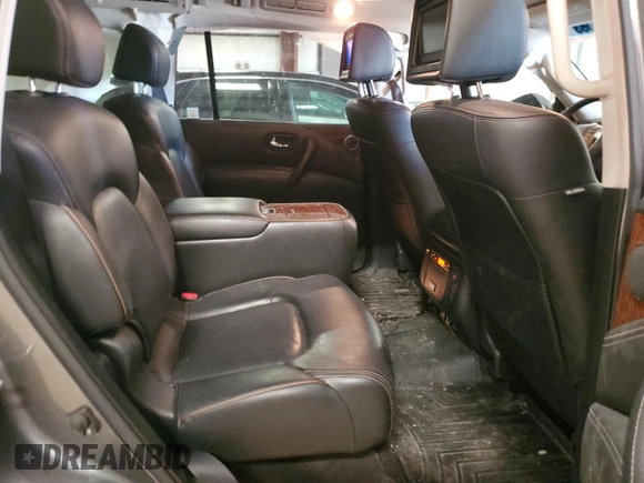 2017 Nissan Armada Platinum with VIN JN8AY2NE9H9707669, listed as a Copart auction lot 51083055 with 158,098 mi miles and Clean Title. Bid and sale history available at carsss.com. Image 11.