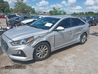 2019 Hyundai Sonata SE with VIN 5NPE24AF6KH746694, listed as a IAAI auction lot 41957791 with 80,851 mi miles and . Bid and sale history available at DreamBid. Image 2.